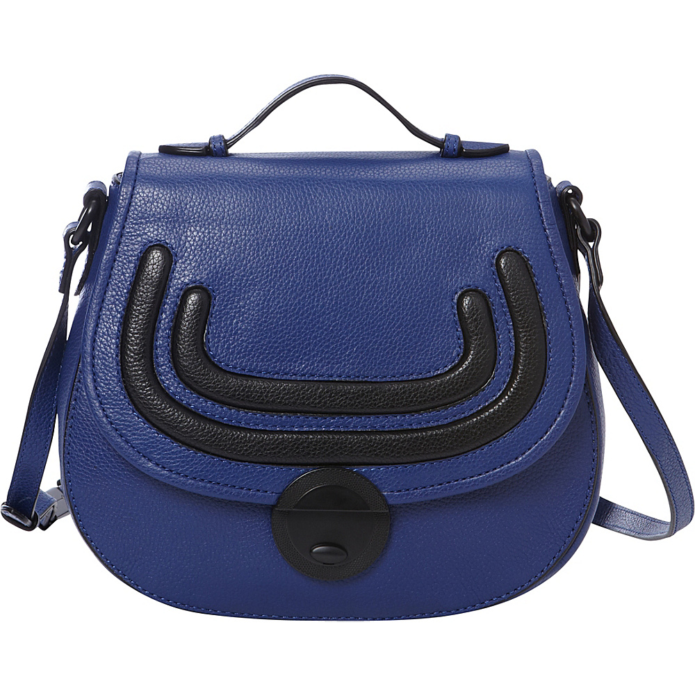 Foley Corinna Stephi Saddle Bag Moonshadow Foley Corinna Designer Handbags