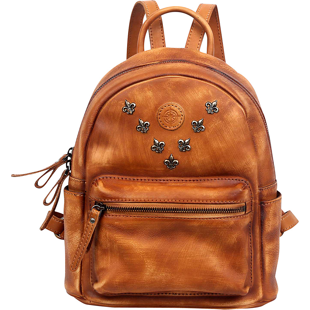 Old Trend Petti Backpack Chestnut Old Trend Leather Handbags