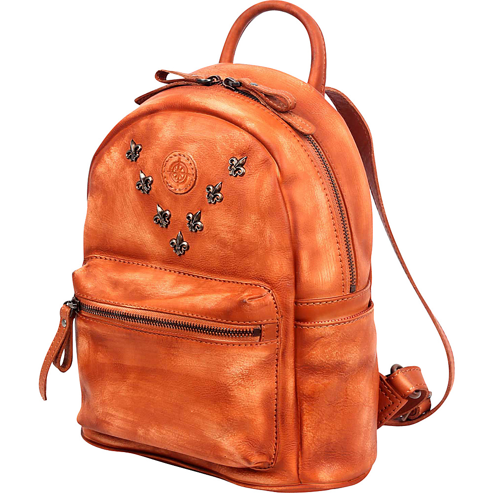Old Trend Petti Backpack Cognac Old Trend Leather Handbags