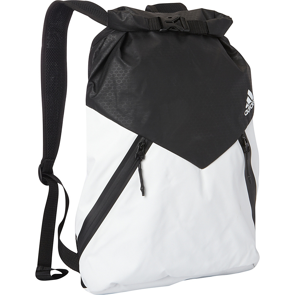 adidas Sport ID Pack Sackpack White Black adidas Everyday Backpacks