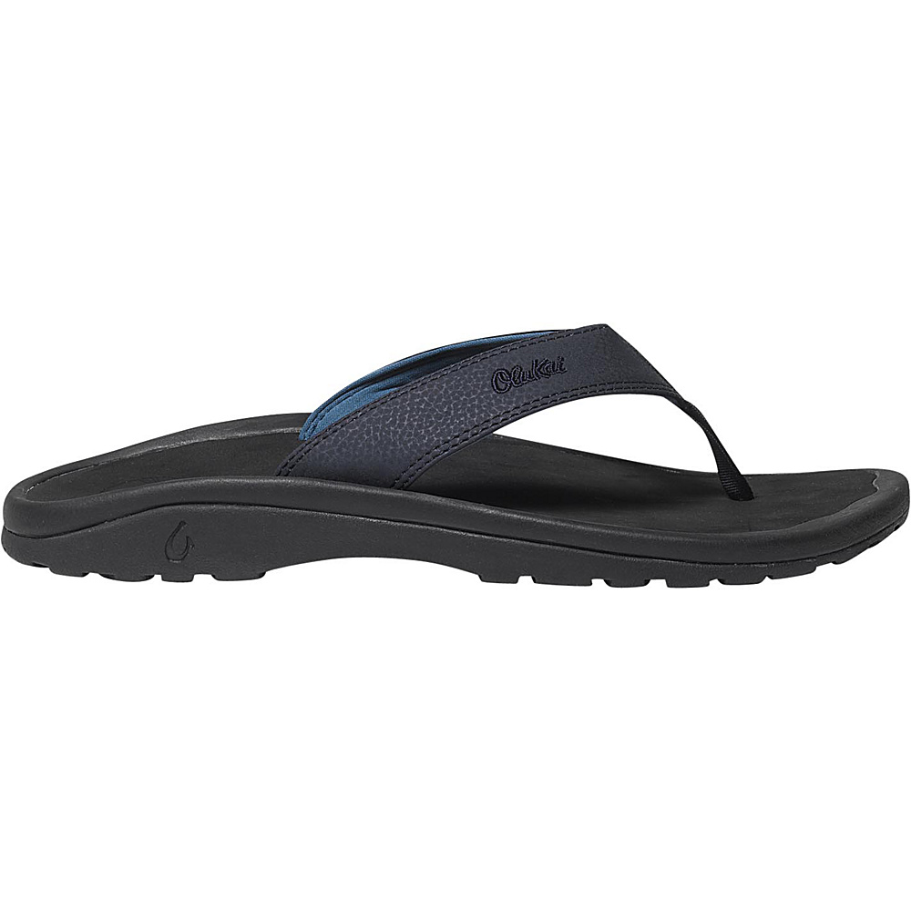 OluKai Mens Ohana Sandal 9 Depth Black OluKai Men s Footwear