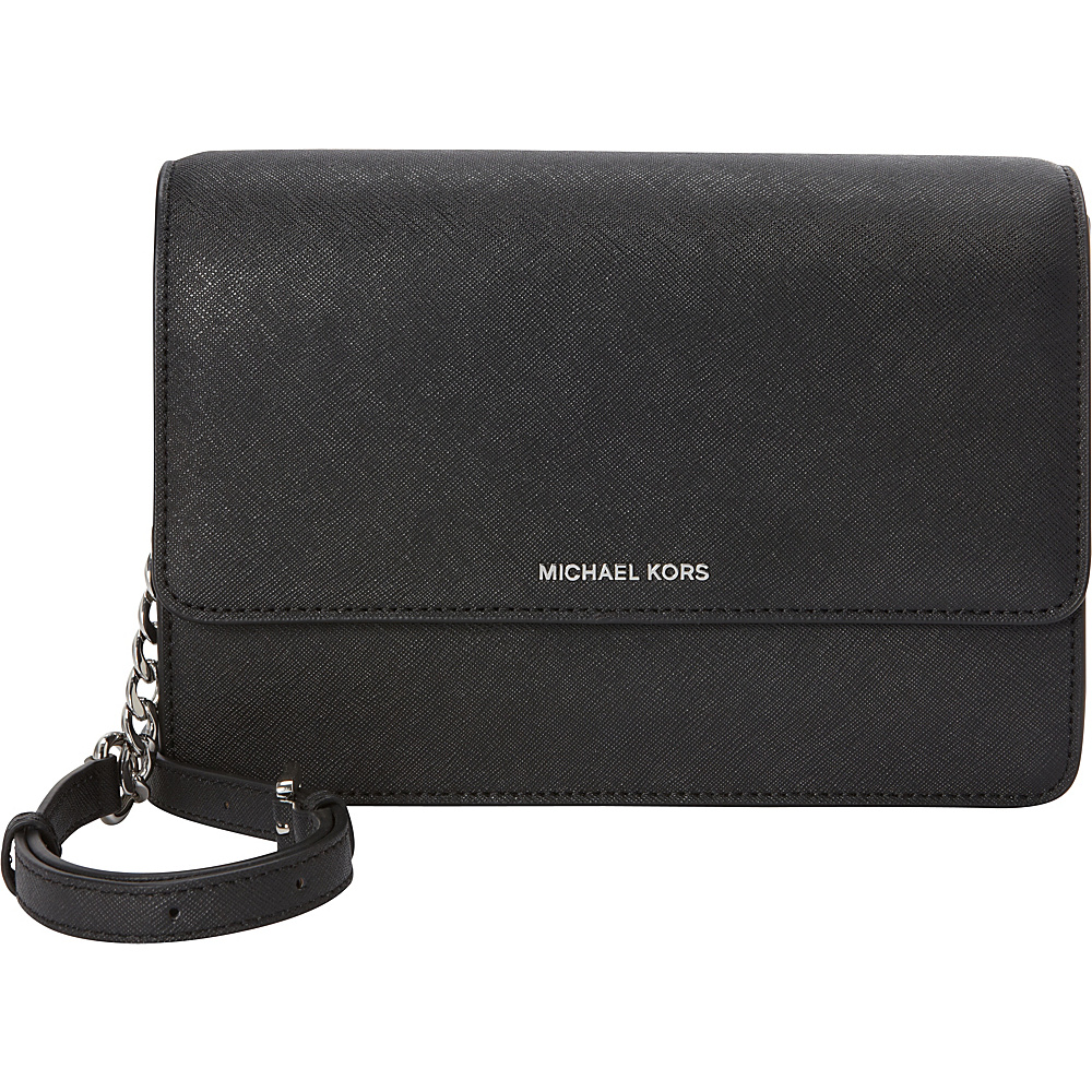 MICHAEL Michael Kors Daniela Large Crossbody Black - MICHAEL Michael Kors Designer Handbags