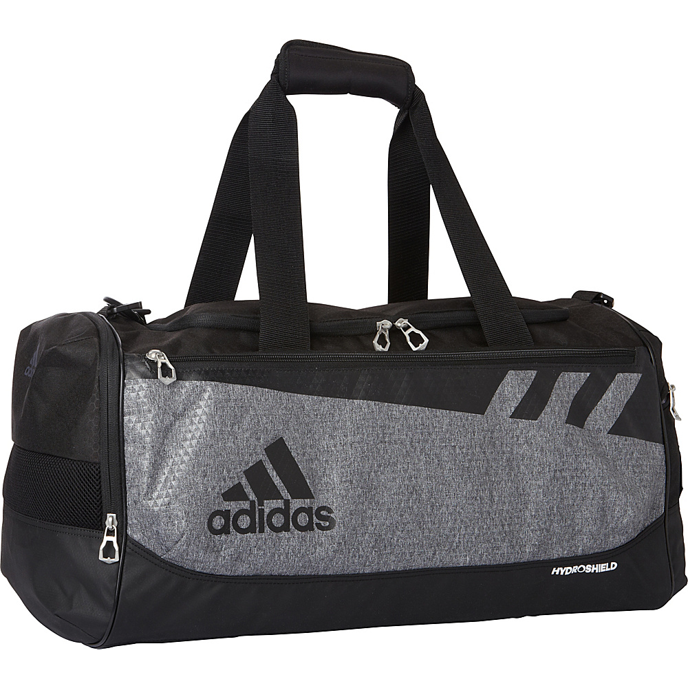 adidas Team Issue Medium X Duffel Bag Exclusive Heather Grey Black adidas All Purpose Duffels