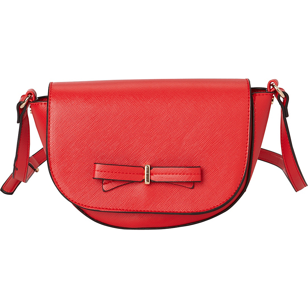 La Diva Brazil Crossbody Red La Diva Manmade Handbags