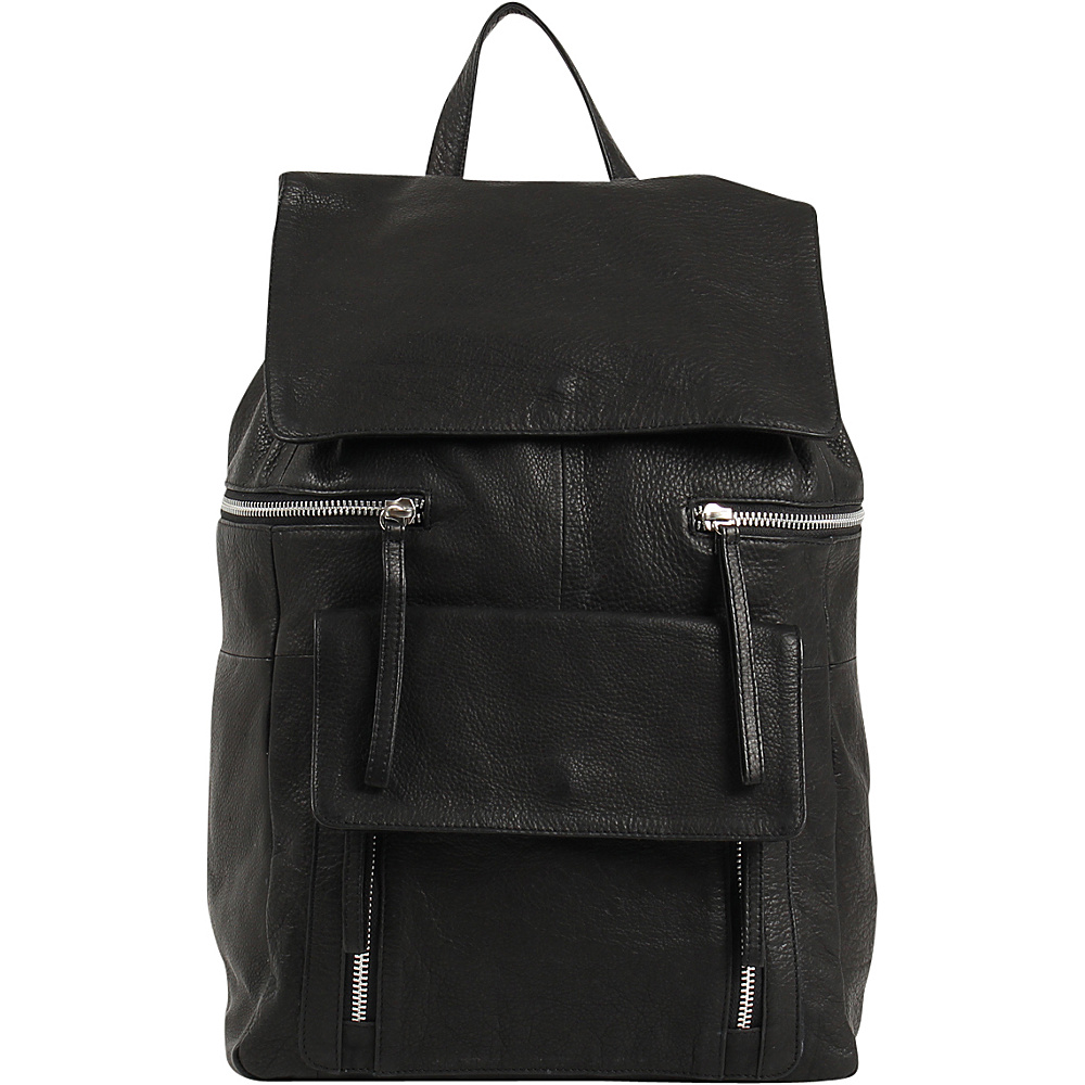 Day Mood Hannah Backpack Black Day Mood Leather Handbags