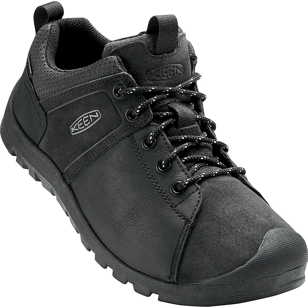 KEEN Mens Citizen Waterproof Shoe 8.5 Magnet Black KEEN Men s Footwear