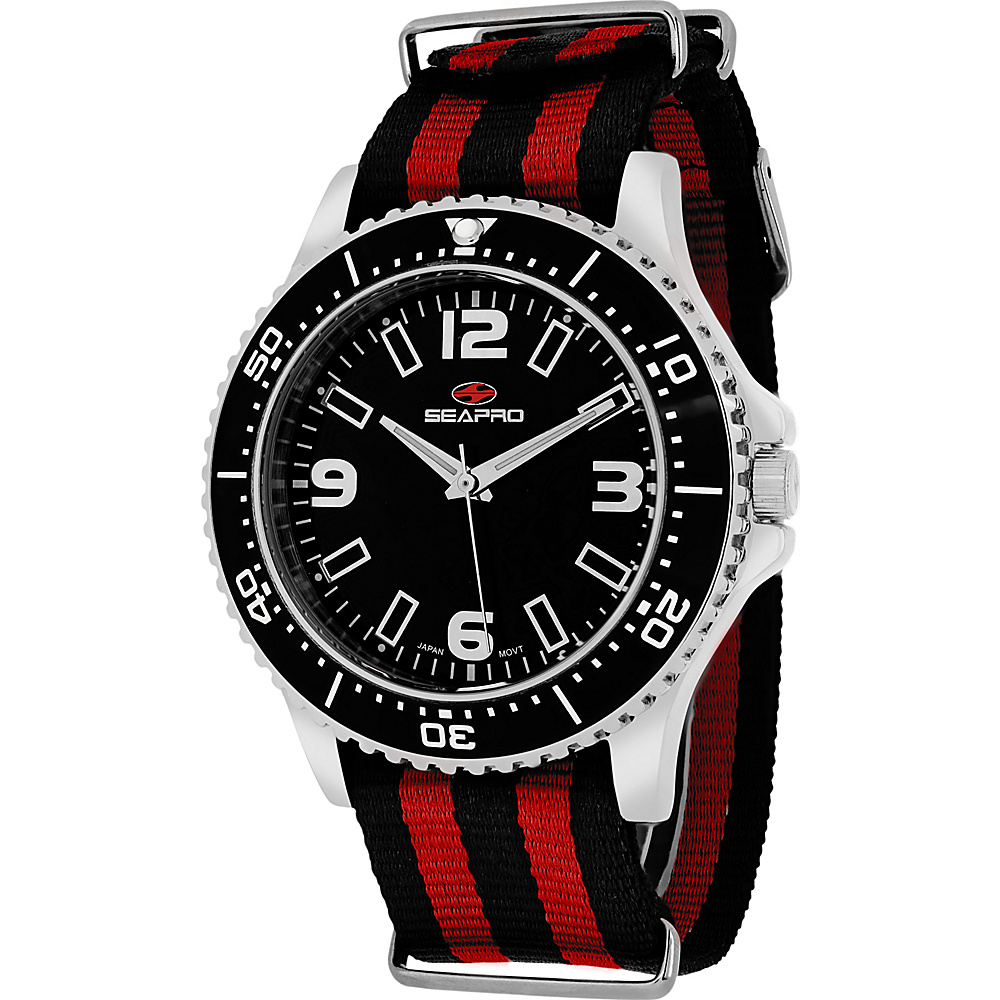 Seapro Watches Men s Tideway Watch Black Seapro Watches Watches