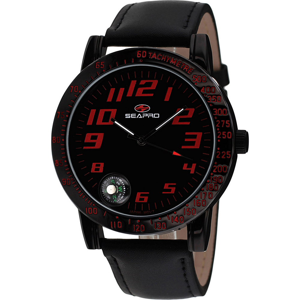 Seapro Watches Men s Raceway Watch Black Seapro Watches Watches