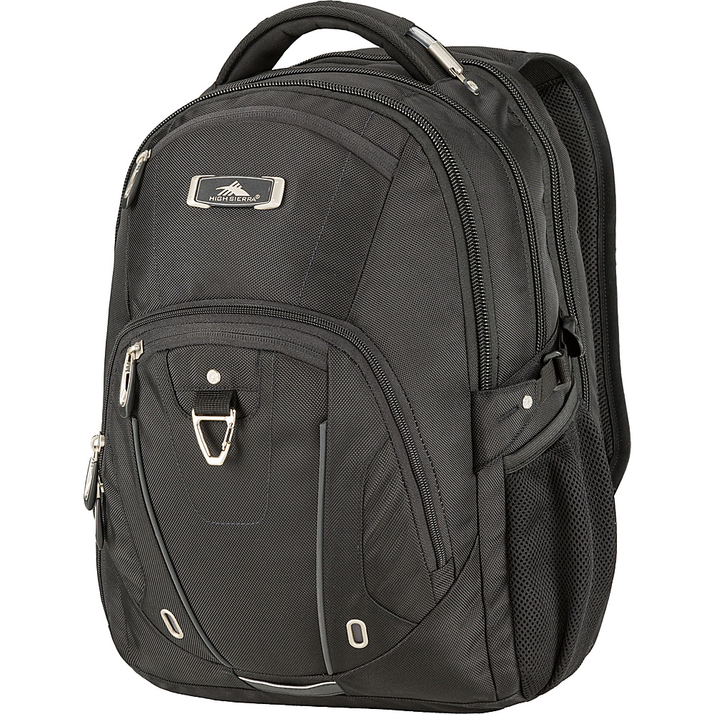 High Sierra Pro Series Backpack EXCLUSIVE Black High Sierra Laptop Backpacks