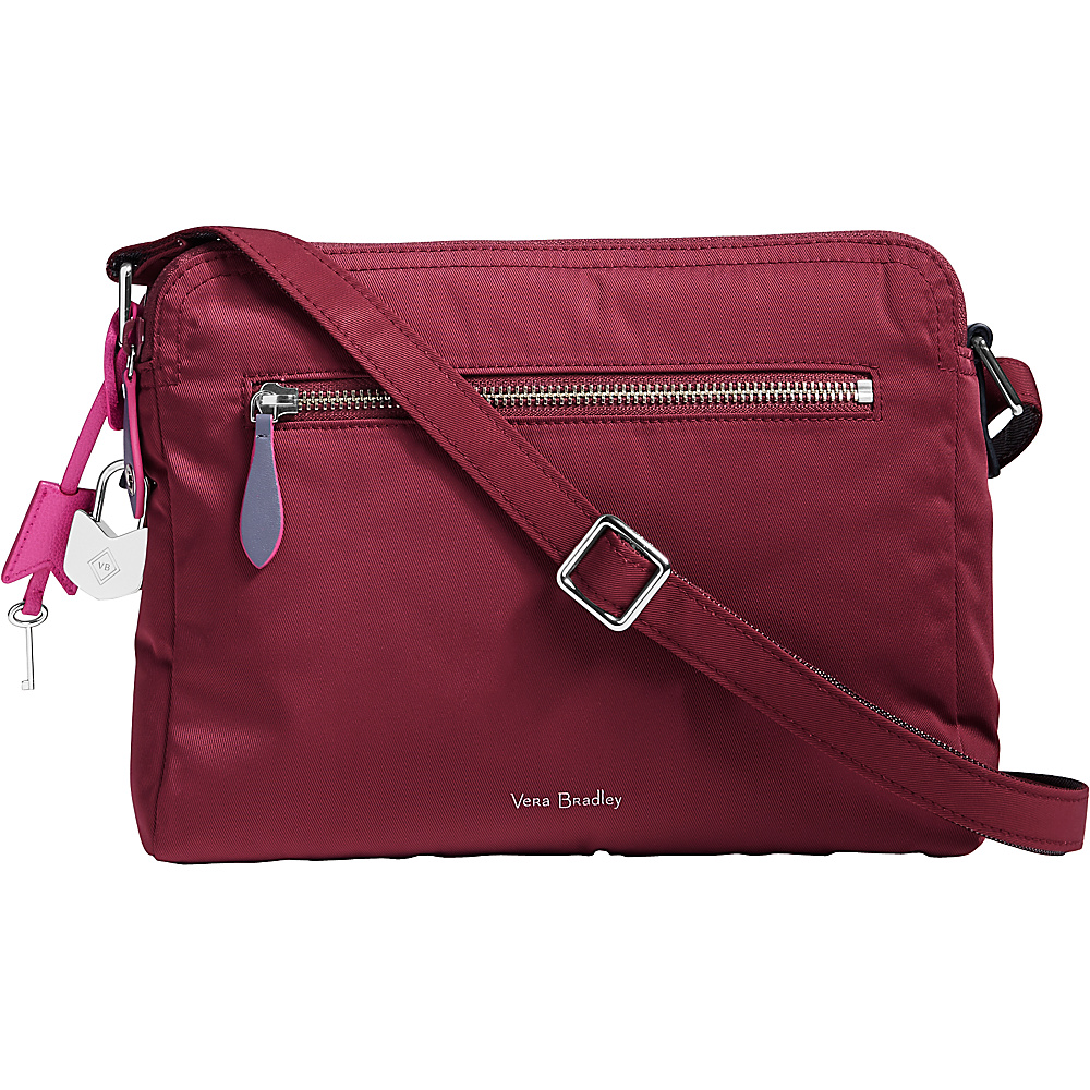 Vera Bradley Midtown Crossbody Hawthorn Rose - Vera Bradley Fabric Handbags