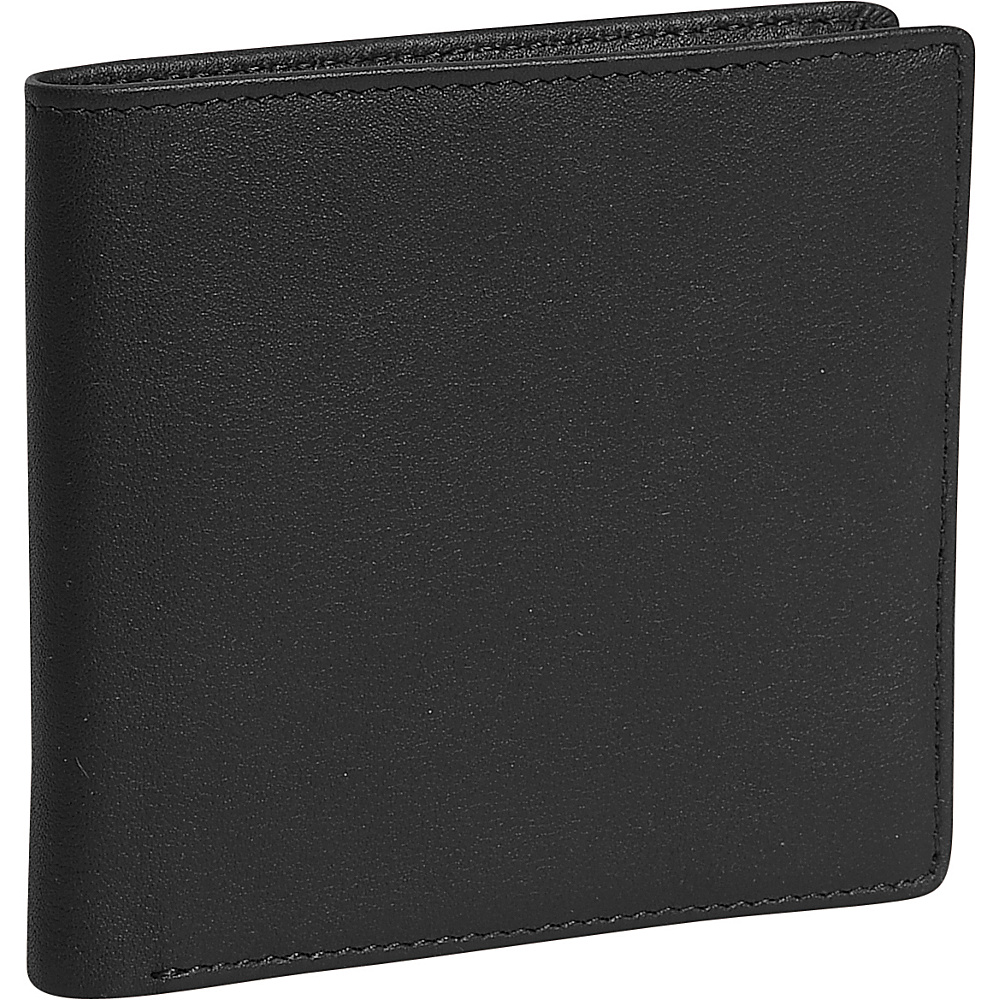 Royce Leather Hipster Wallet Black