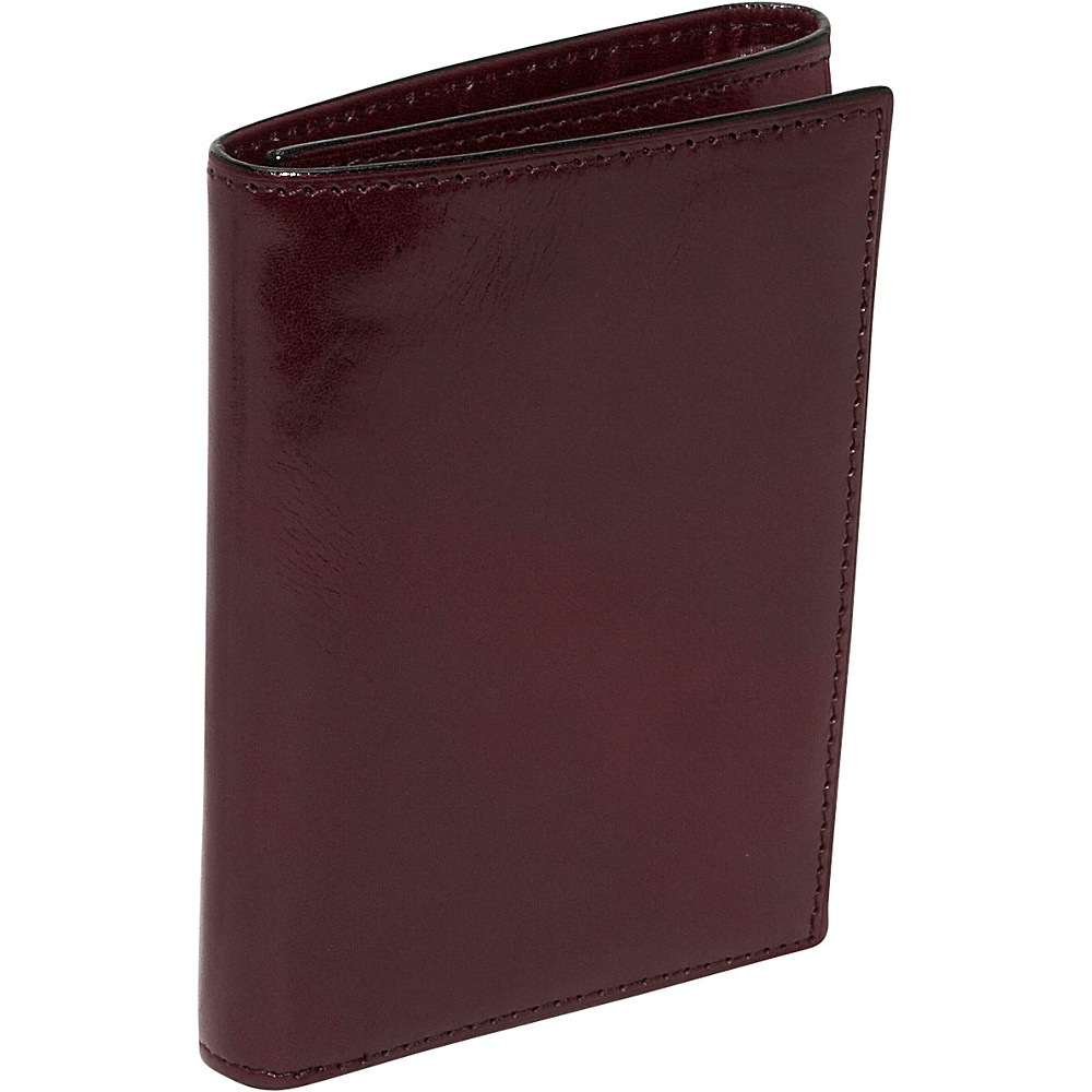 Bosca Old Leather Double ID Trifold Dark Brown