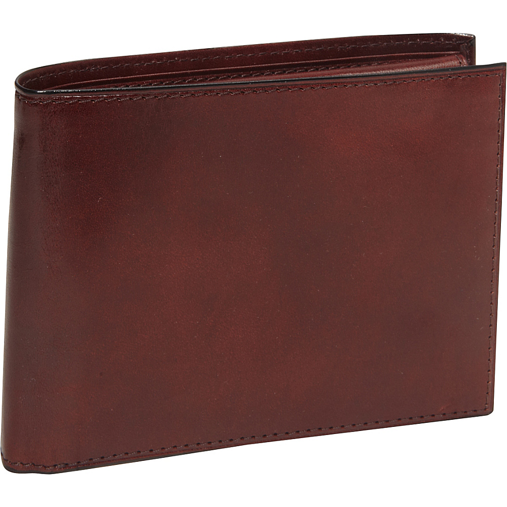 Bosca Old Leather Credit Wallet w ID Passcase Dark Brown Bosca Men s Wallets