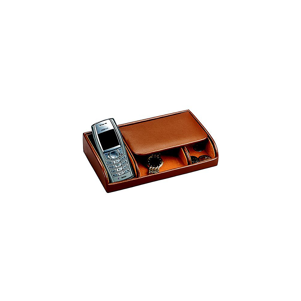 Budd Leather Leather Small Dresser Valet Brown