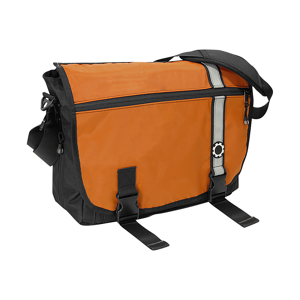 DadGear Messenger Diaper Bag Retro Retro Stripe Orange DadGear Diaper Bags Accessories