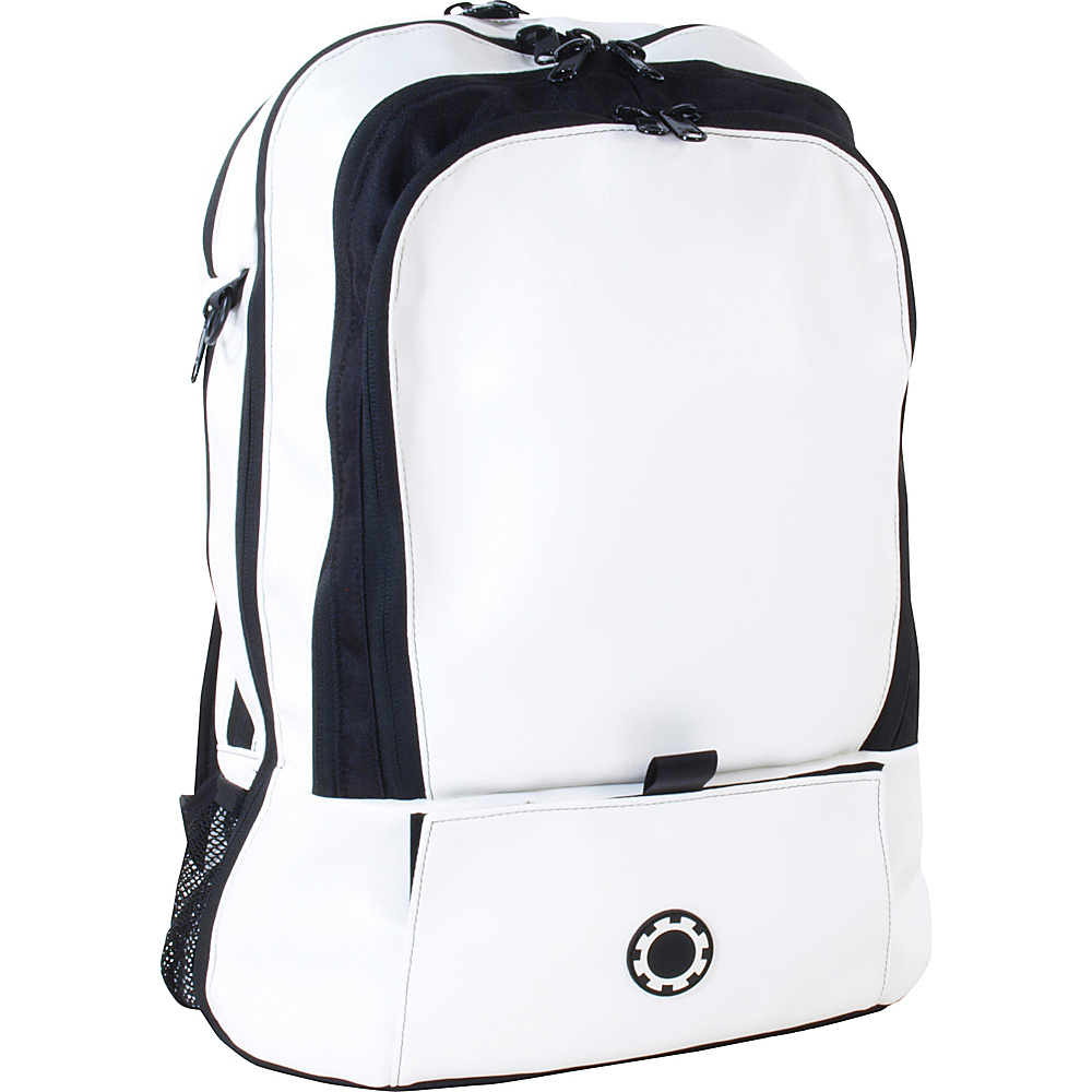 DadGear Backpack Basic Diaper Bag Wicked White