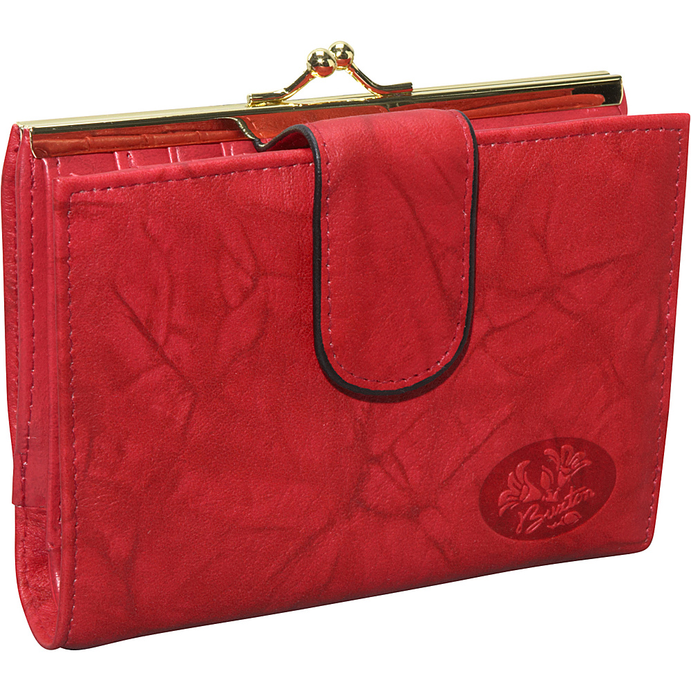 Buxton Heiress Double Cardex trade Exclusive Colors Red Buxton Women s Wallets