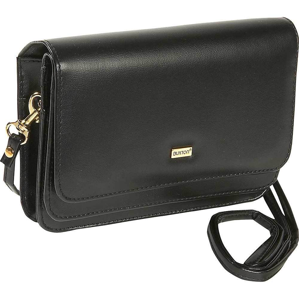 Buxton Double Flap Mini Bag with Total Wallet