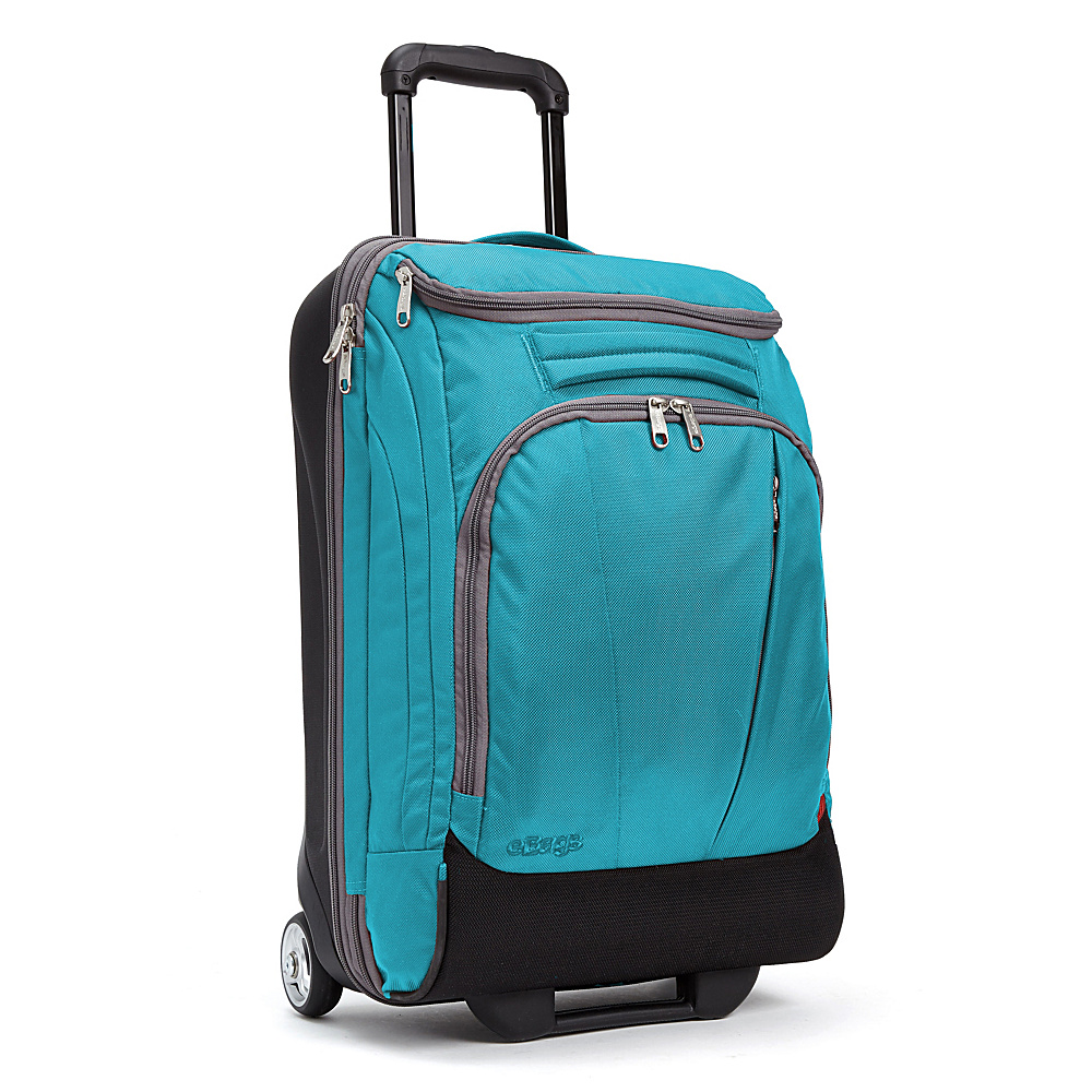 eBags TLS Mother Lode Mini 21 Wheeled Duffel Tropical Turquoise eBags Small Rolling Luggage