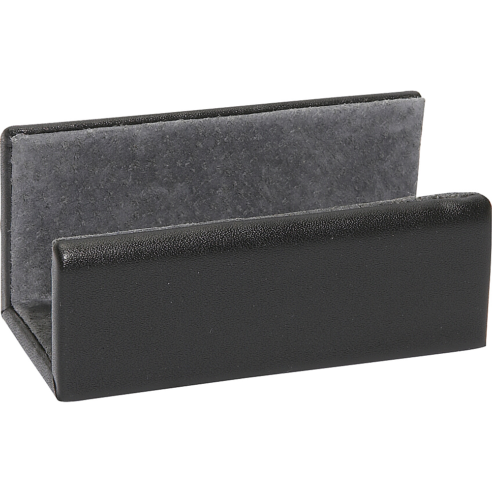 Royce Leather Business Card Holder Black