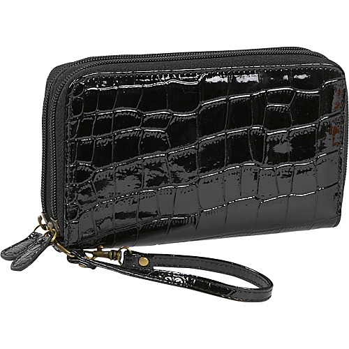 Soapbox Bags All-in-One Wallet - Black Croc