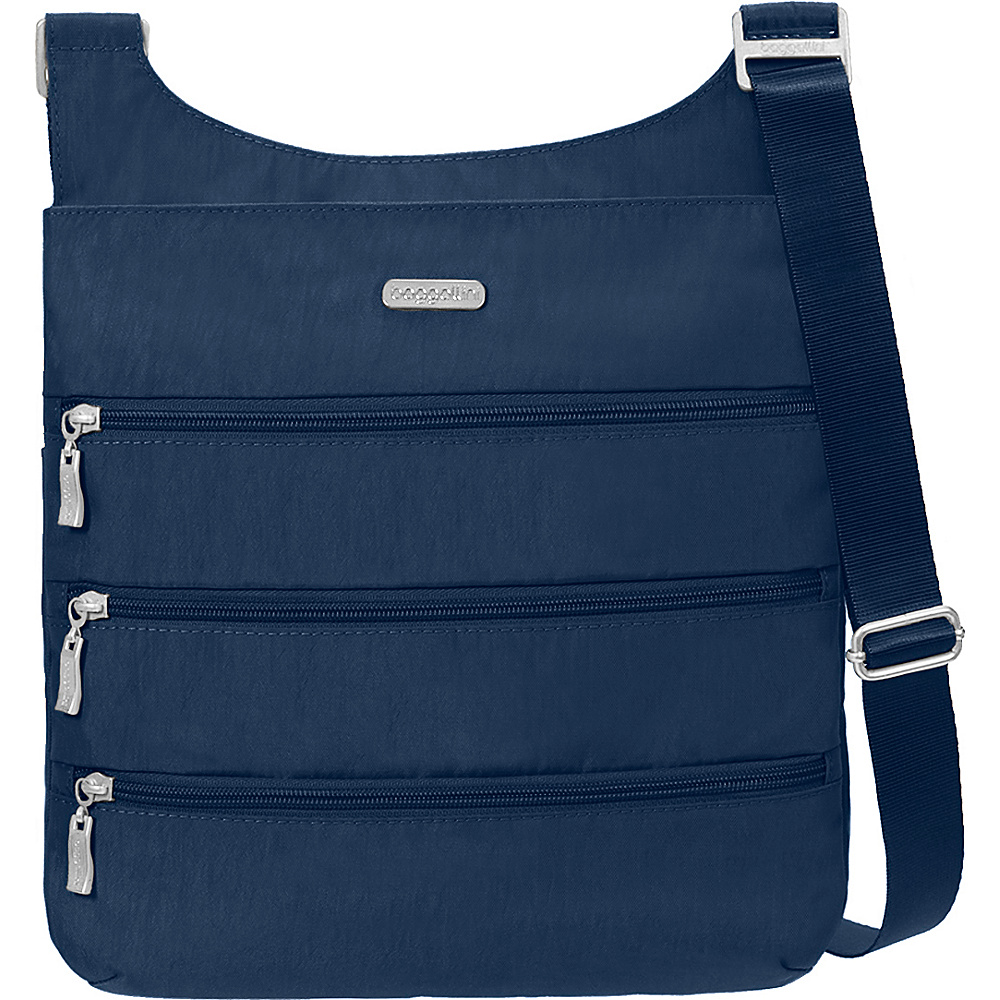 baggallini Big Zipper Bagg with RFID Pacific baggallini Fabric Handbags
