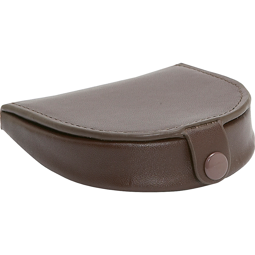 Royce Leather Coin Purse Brown