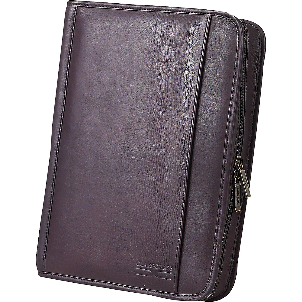 ClaireChase Classic Zippered Folio Cafe