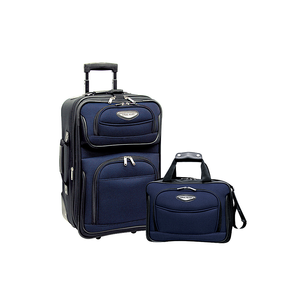 Traveler s Choice Amsterdam 2pc Carry On Luggage Set