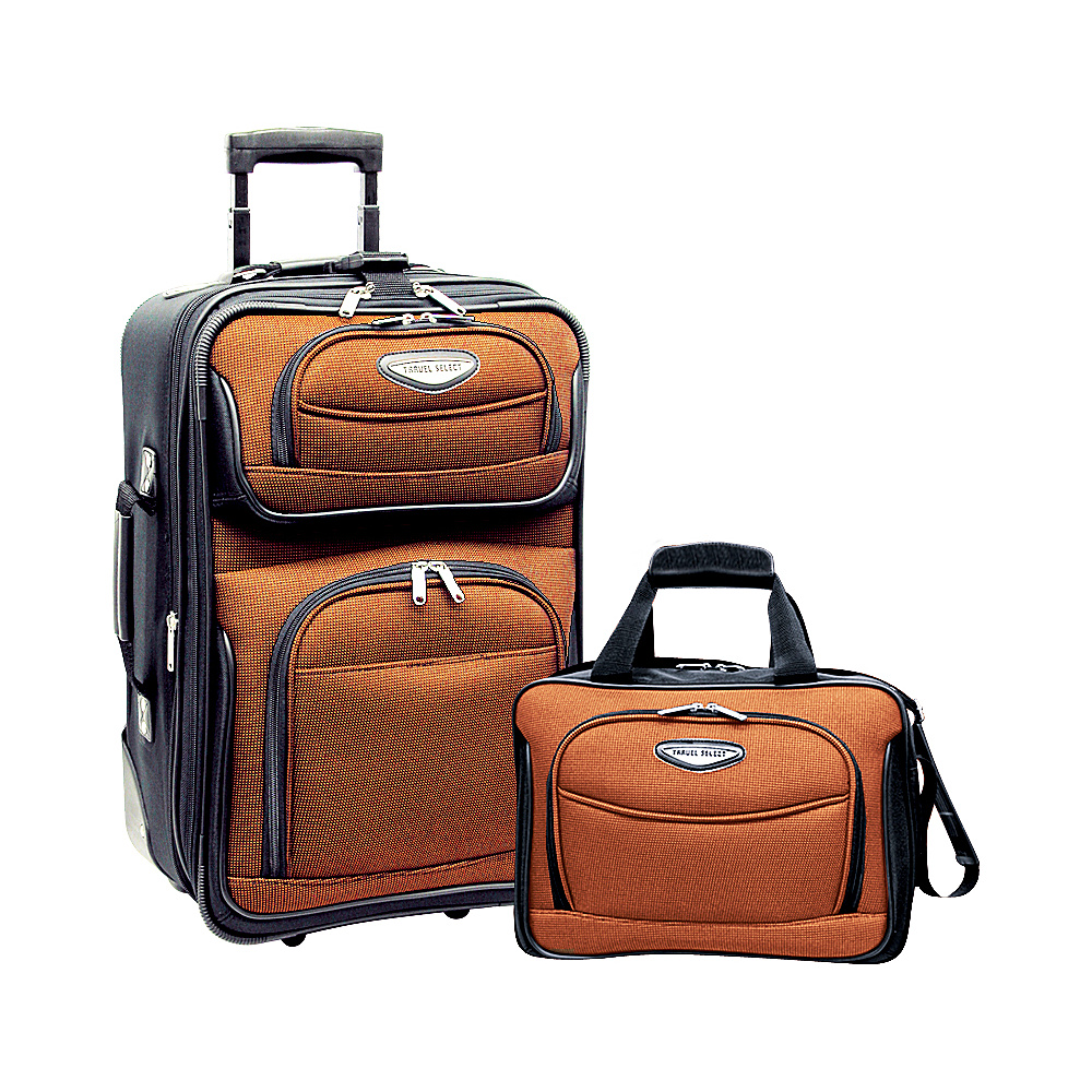 Traveler s Choice Amsterdam 2pc Carry On Luggage Set