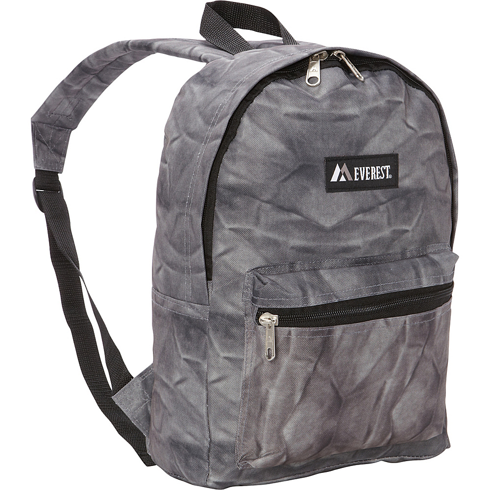 Everest Basic Pattern Backpack Grey Rock Everest Everyday Backpacks