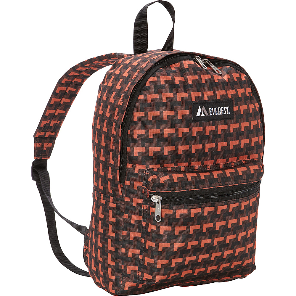 Everest Basic Pattern Backpack Orange Steps Everest Everyday Backpacks