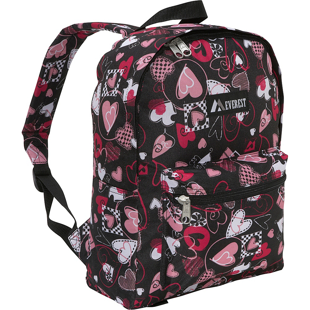 Everest Basic Pattern Backpack Hearts