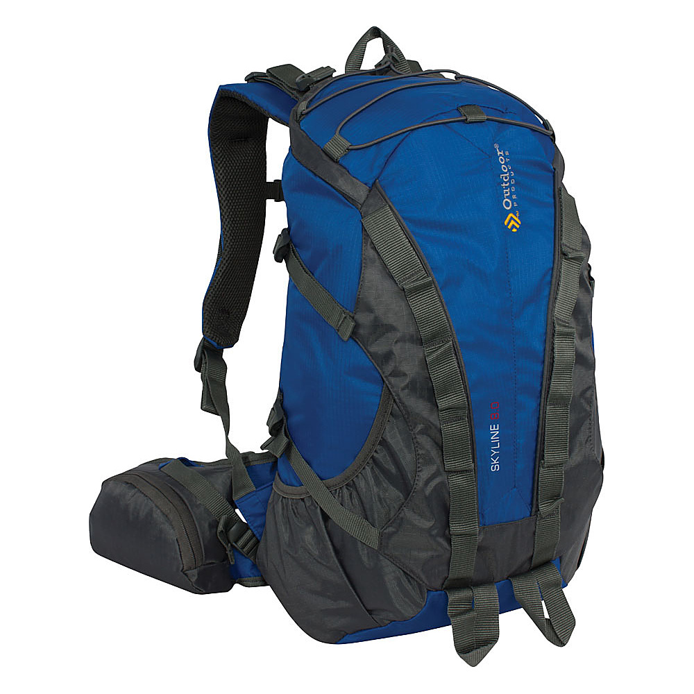 Outdoor Products Skyline Internal Frame Pack Nautical Blue Outdoor Products Day Hiking Backpacks