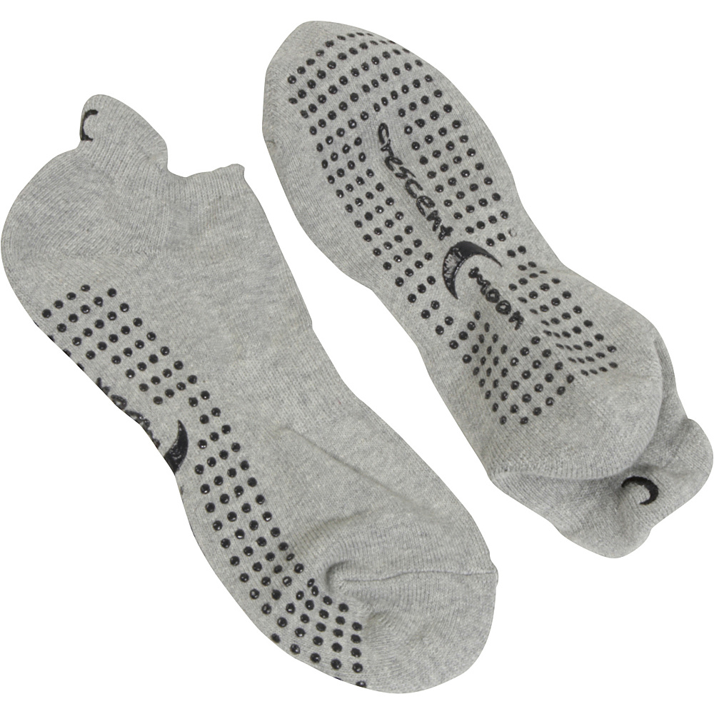 Crescent Moon ExerSocks Barre Yoga Pilates Socks 3 pack Small Grey Crescent Moon Other Sports Bags