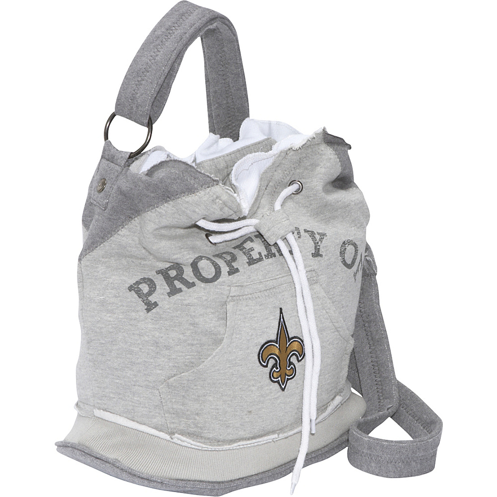 Littlearth NFL Hoodie Duffel New Orleans Saints Littlearth Fabric Handbags