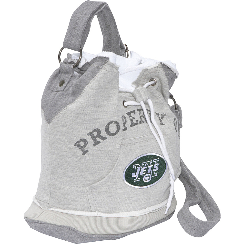 Littlearth NFL Hoodie Duffel New York Jets Littlearth Fabric Handbags