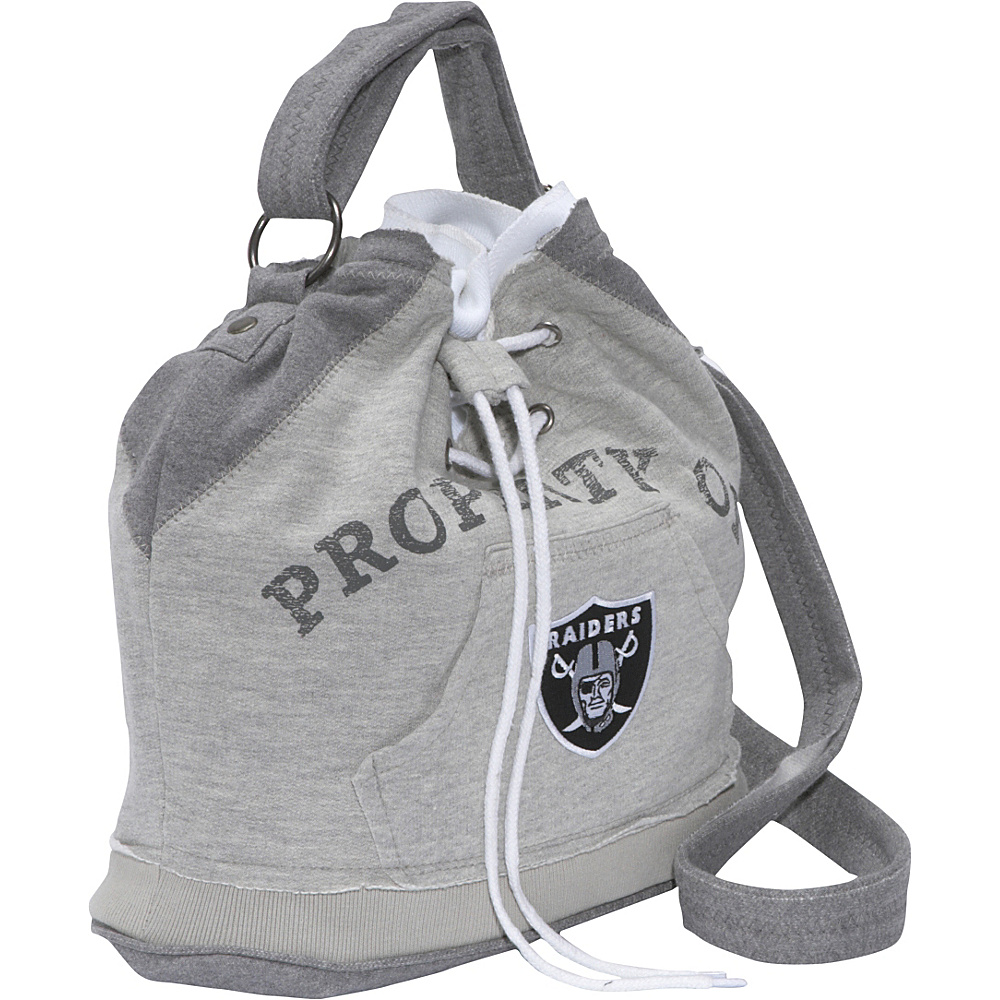 Littlearth NFL Hoodie Duffel Oakland Raiders Littlearth Fabric Handbags