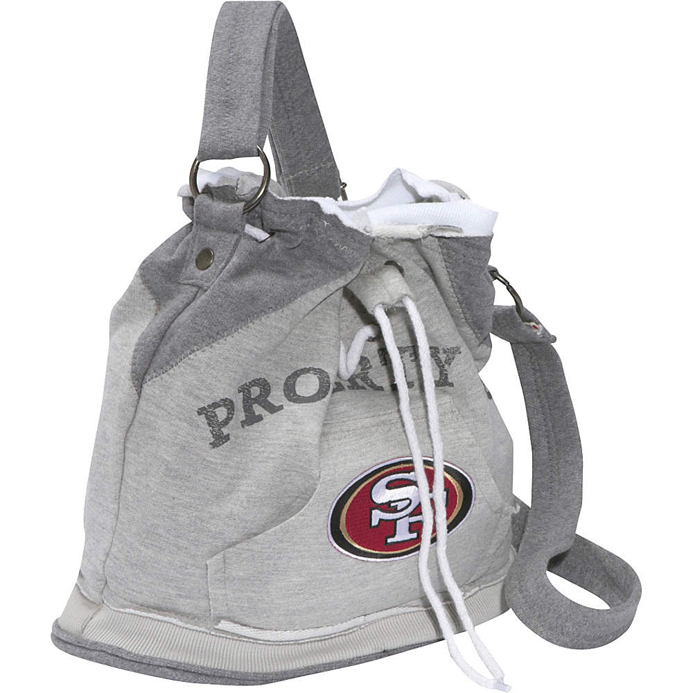 Littlearth NFL Hoodie Duffel San Francisco 49ers Littlearth Fabric Handbags