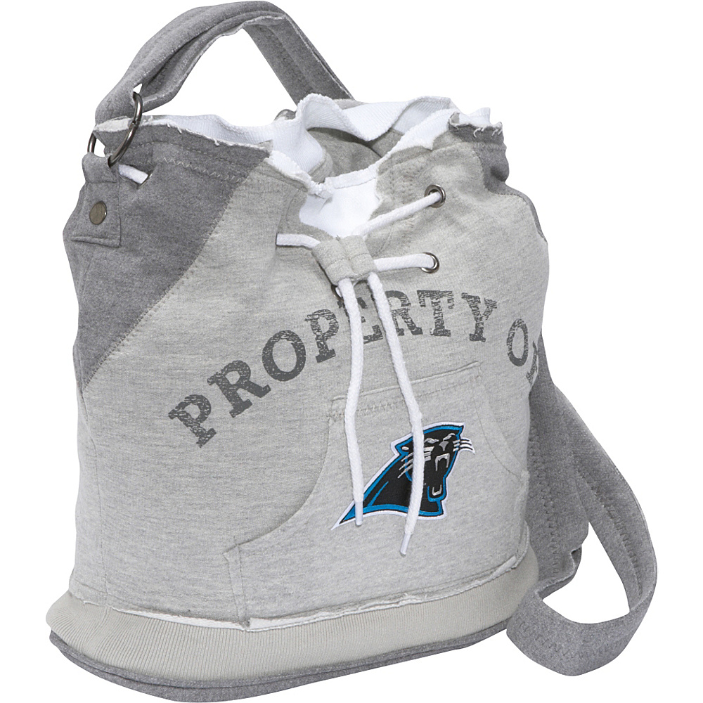 Littlearth NFL Hoodie Duffel Carolina Panthers Littlearth Fabric Handbags