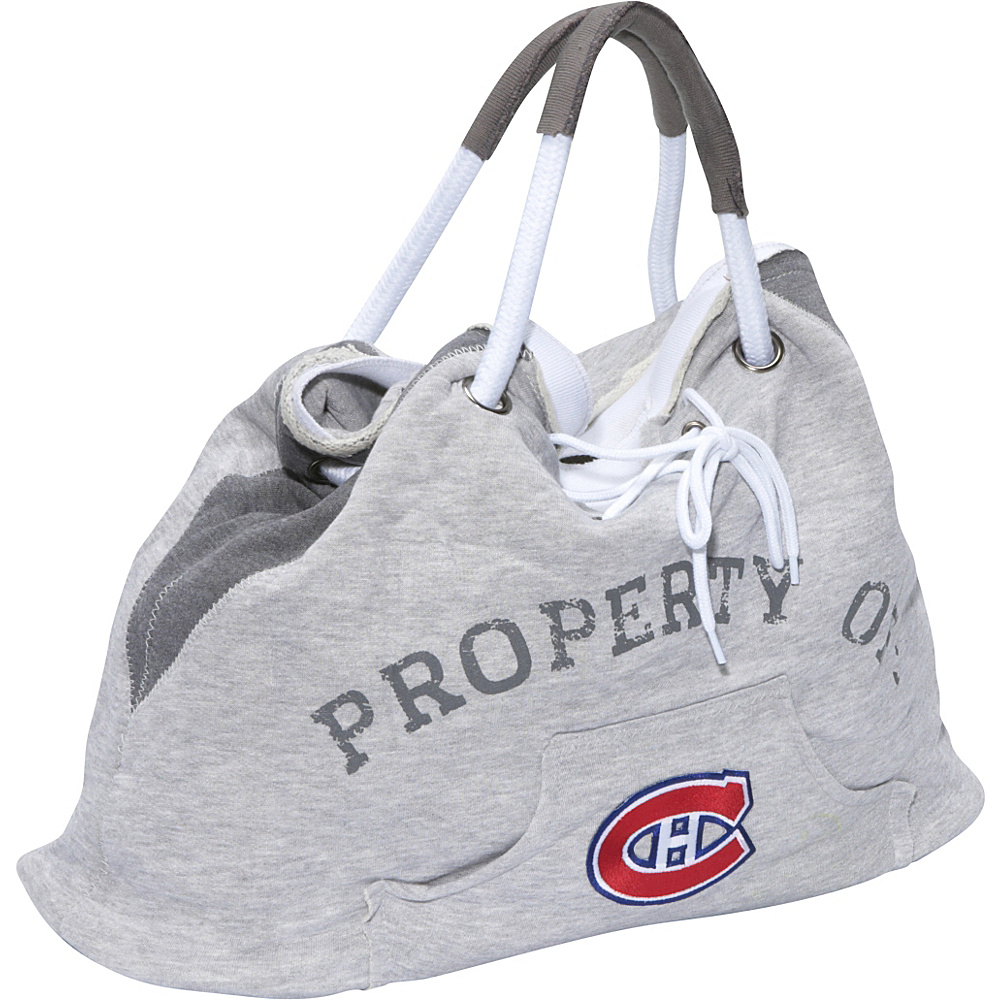 Littlearth NHL Hoodie Tote Grey Montreal Canadiens Montreal Canadiens Littlearth Fabric Handbags