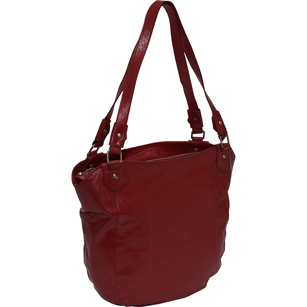 Latico Leathers Waverly Burgundy Latico Leathers Leather Handbags