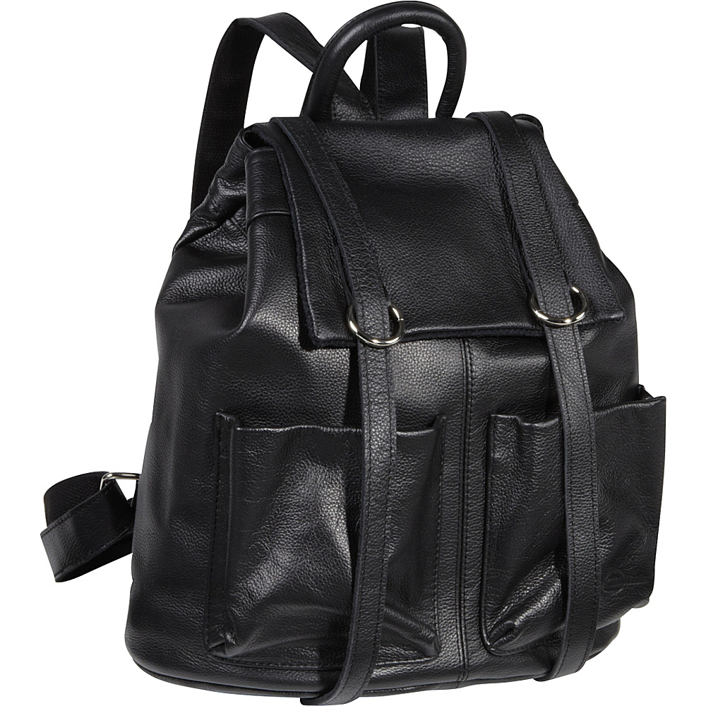 AmeriLeather Chief Backpack Black