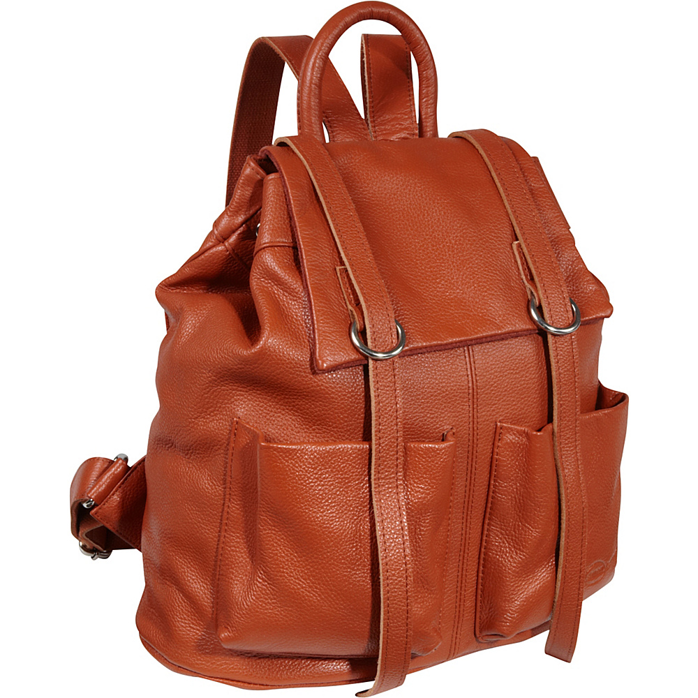 AmeriLeather Chief Backpack Brown