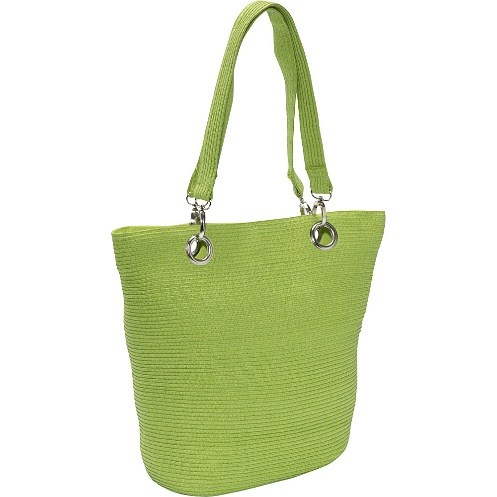 Sun N Sand Summer Chic Lime Green Sun N Sand Fabric Handbags