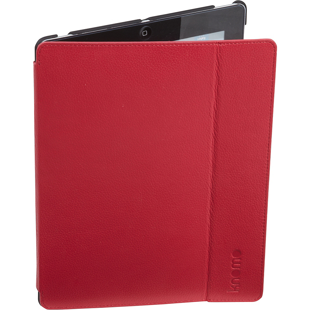KNOMO London iPad 3 4 Leather Folio Teaberry TBR KNOMO London Electronic Cases