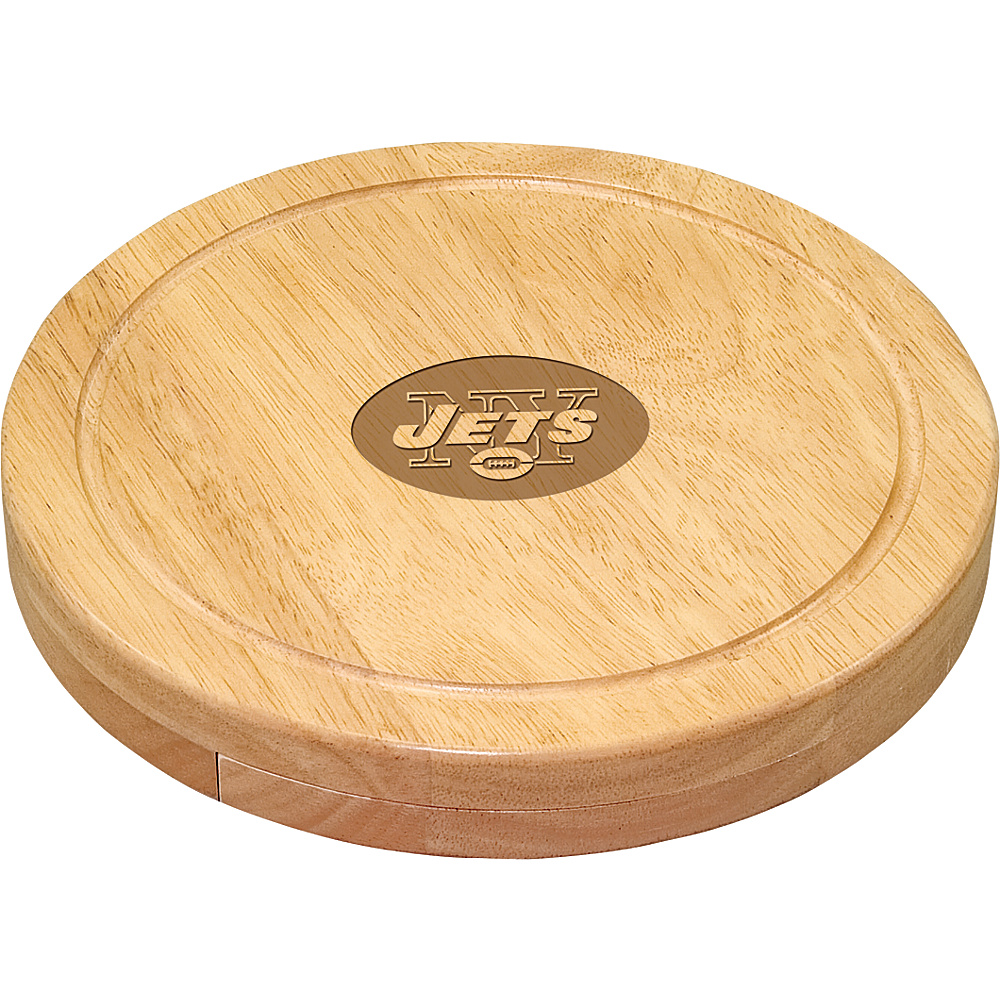 Picnic Time New York Jets Cheese Board Set New York Jets Picnic Time Outdoor Accessories