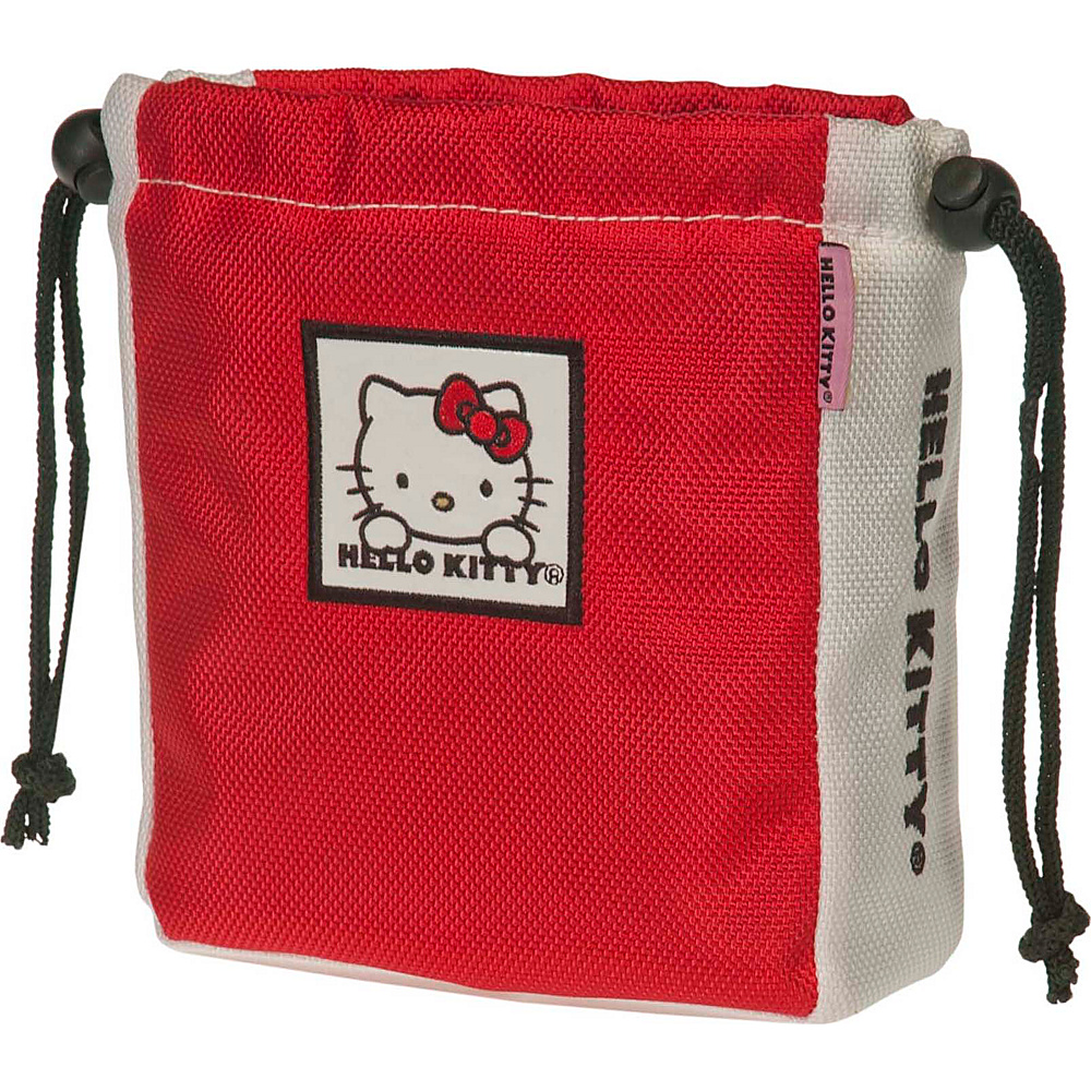 Hello Kitty Golf Hello Kitty Golf The Collection Ball Tee Pouch Red Hello Kitty Golf Sports Accessories
