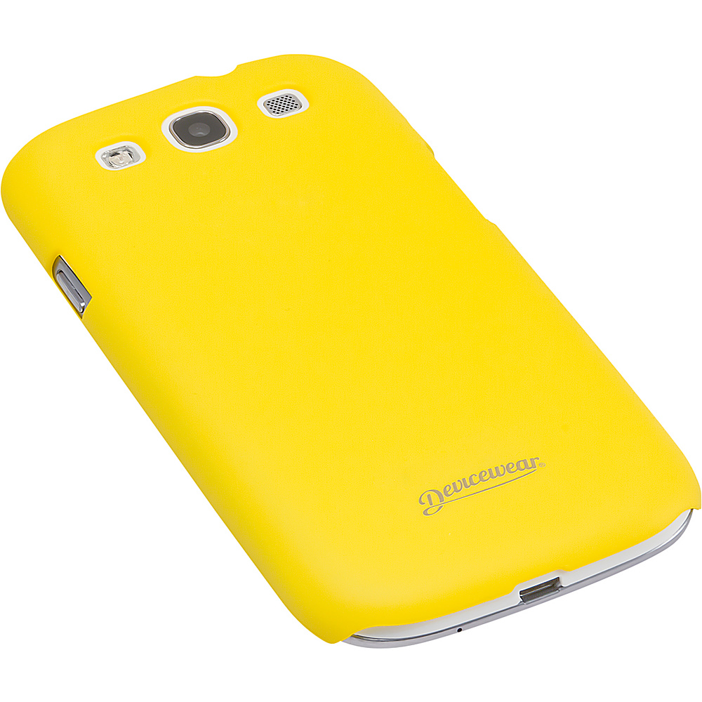Devicewear Metro Samsung Galaxy S III Case For All Galaxy S3 Phones from AT T T Mobile Sprint Verizon or Unlocked Yellow Devicewear Electronic Cases