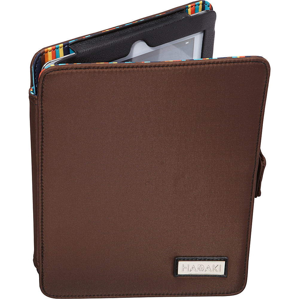 Hadaki Nylon iPad Wrap Chocolate Black Hadaki Electronic Cases